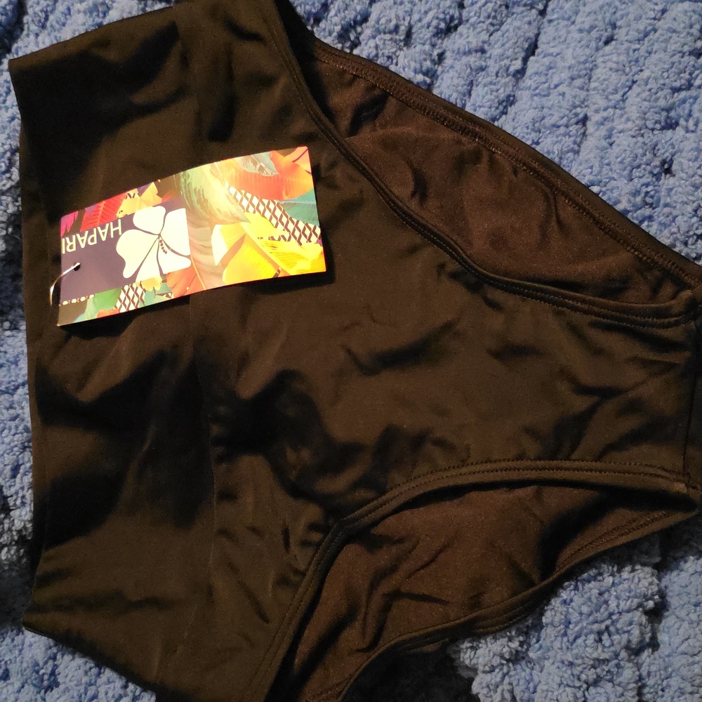 NWT Hapari Black Tummy Tuk Bikini Bottoms